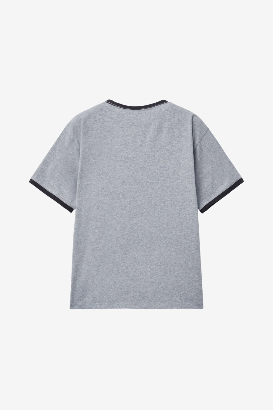 Insilence - Ringer T-shirt (Melange Grey) product image 6 | TRAB K-Fashion Australia