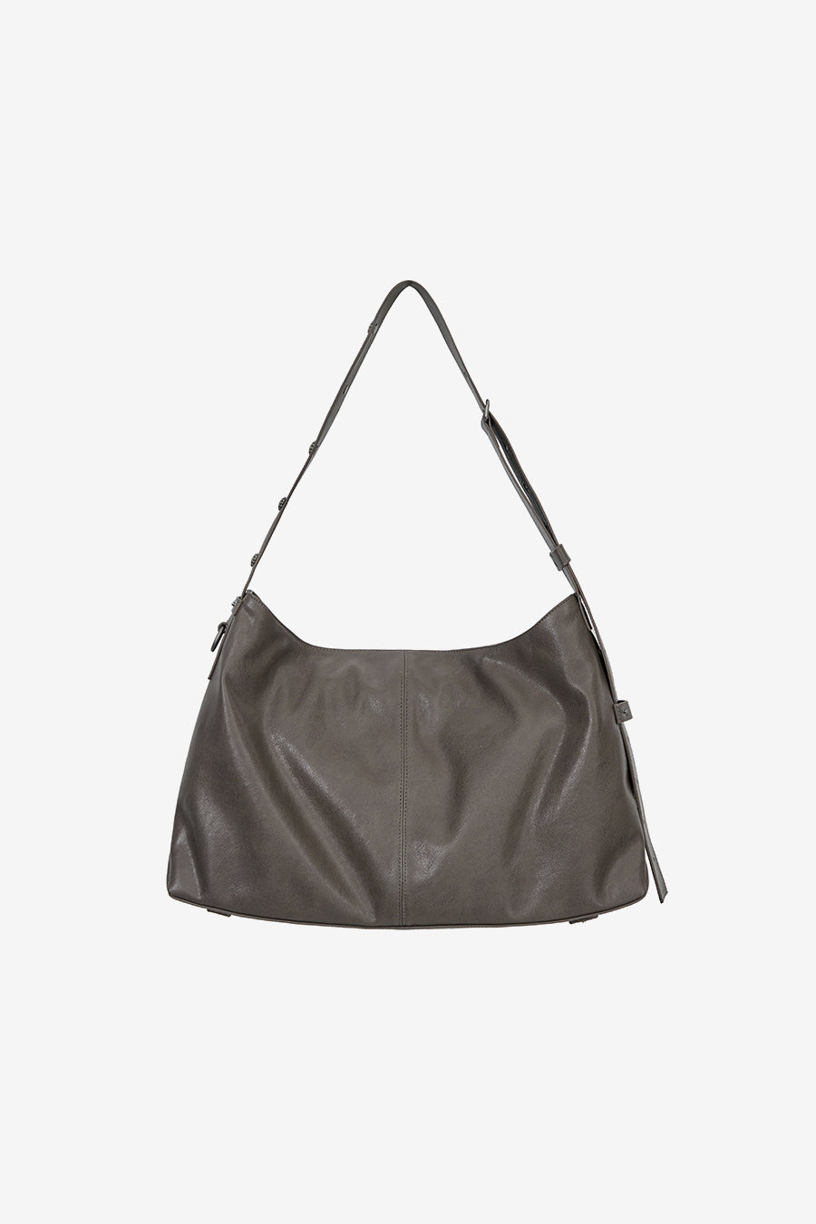 Insilence - Stud Strap Bag (Grey Brown) product image 6 | TRAB K-Fashion Australia