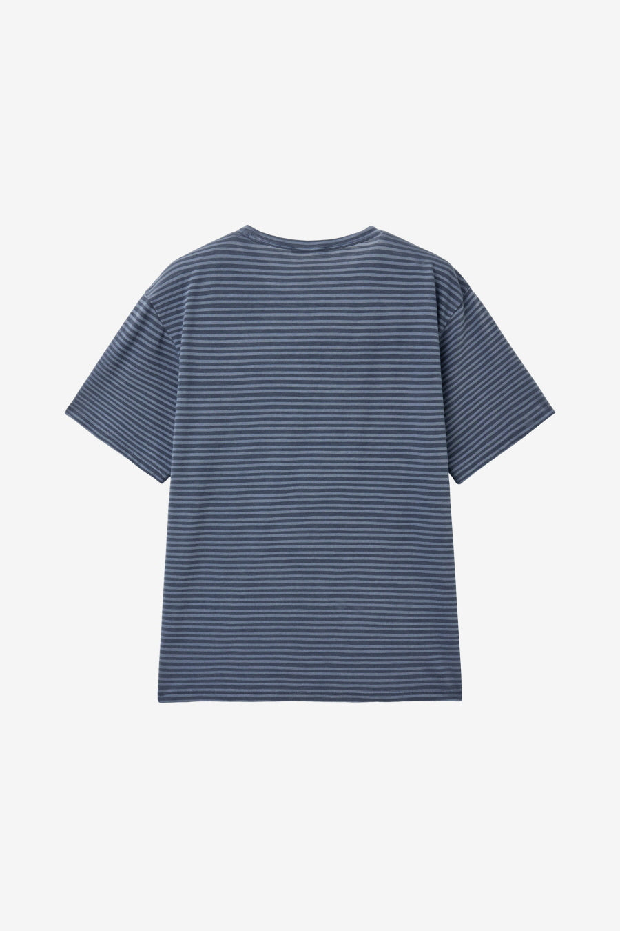 Insilence - Striped Dyed T-shirt (Ash Blue) product image 8 | TRAB K-Fashion Australia