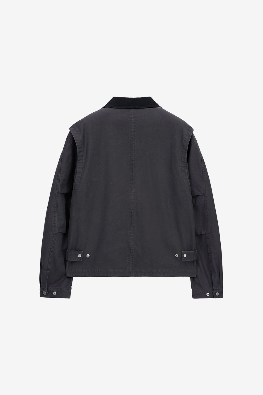 Insilence - Back Satin MK3 Flight Jacket (Anthracite) product image 8 | TRAB K-Fashion Australia