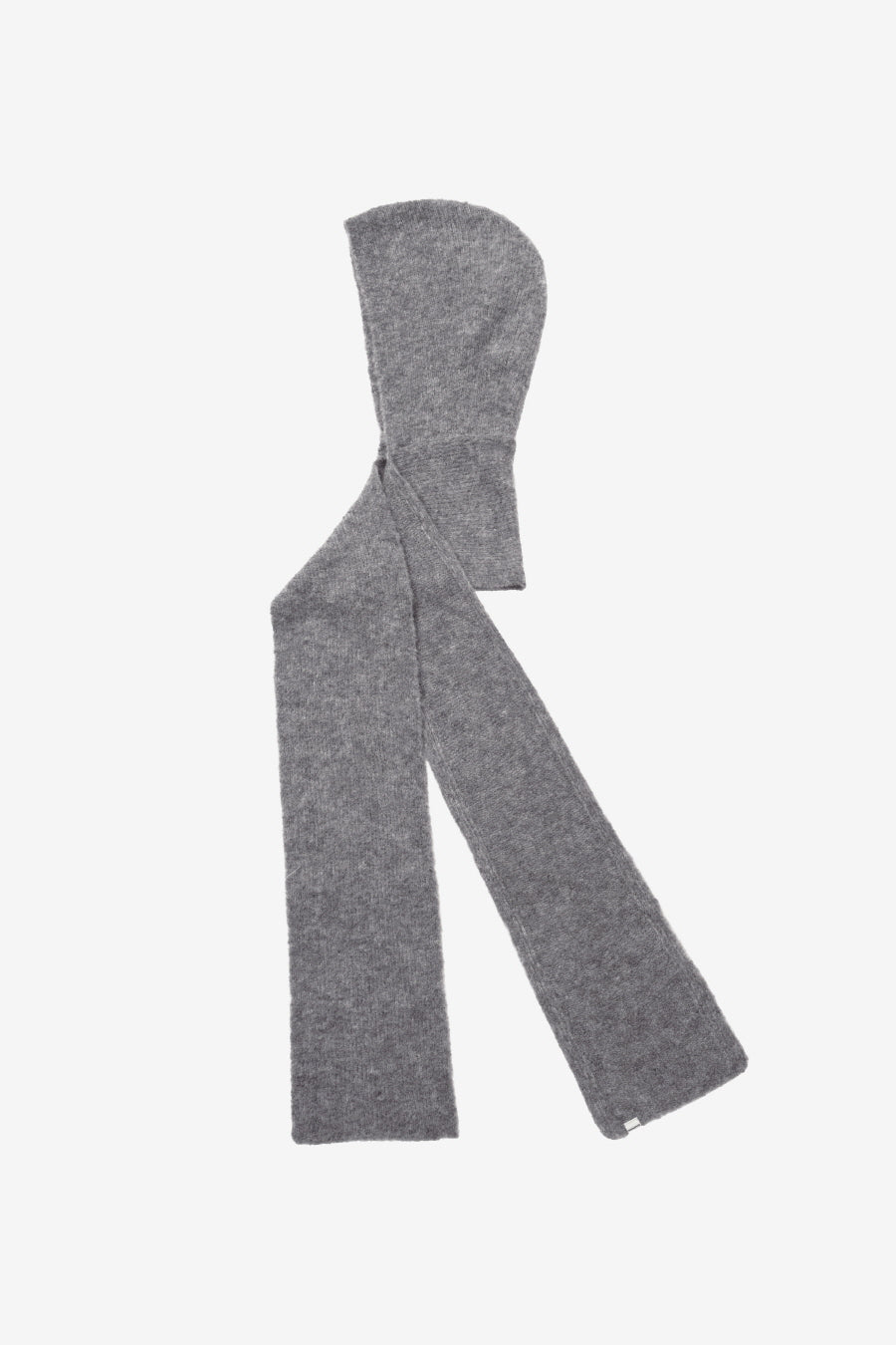 Insilence - Alpaca Hooded Muffler (Melange Brown) product image 7 | TRAB K-Fashion Australia