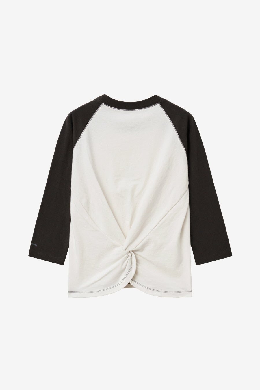 Insilence - Twisted Raglan T-shirt (Vintage Ivory) product image 8 | TRAB K-Fashion Australia