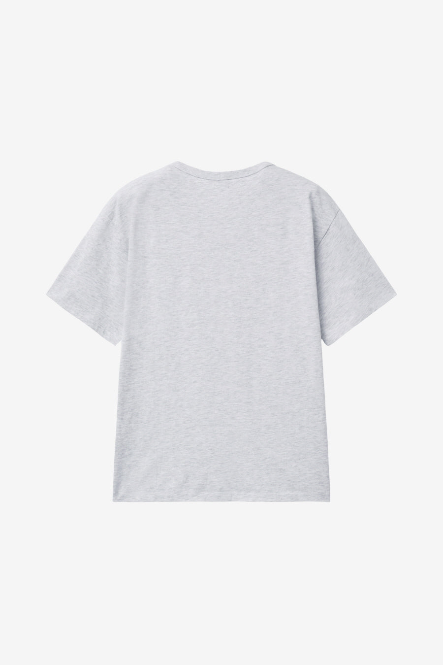 Insilence - Scoop Neck Pocket Short Sleeve (Melange Grey) product image 8 | TRAB K-Fashion Australia