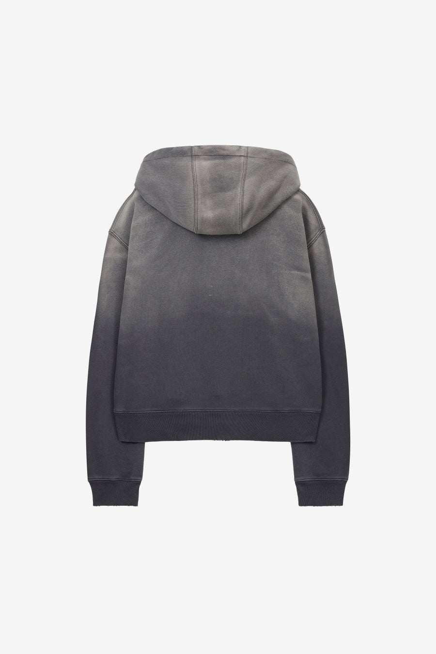 Insilence - Washed Color Soft Hoodie (Charcoal) product image 8 | TRAB K-Fashion Australia