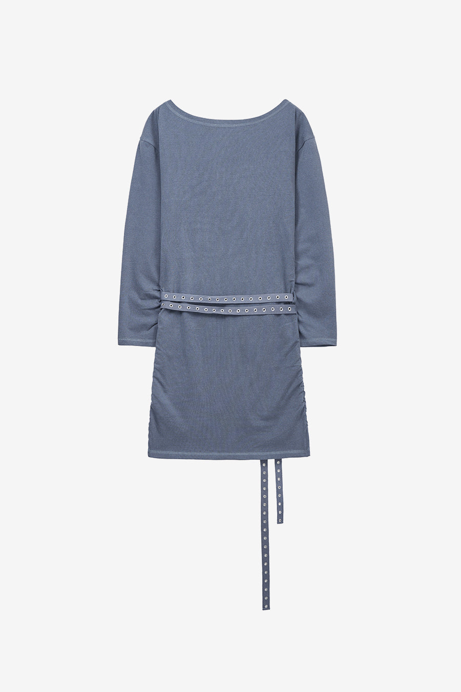 Insilence - Belted Jersey One-Piece (Blue) product image 8 | TRAB K-Fashion Australia