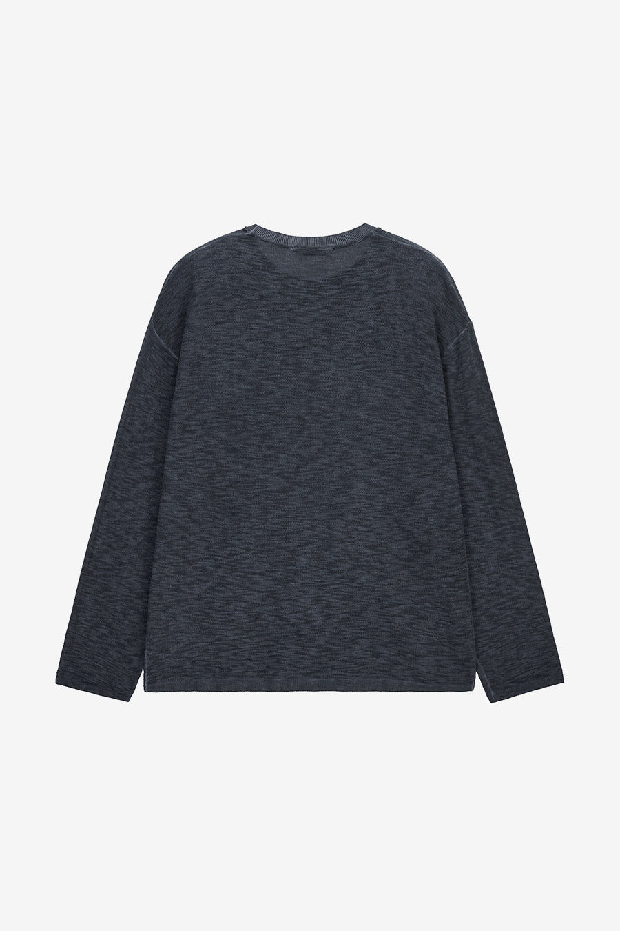 Insilence - Lightweight Cut Off Cotton Knit (Faded Grey) product image 8 | TRAB K-Fashion Australia