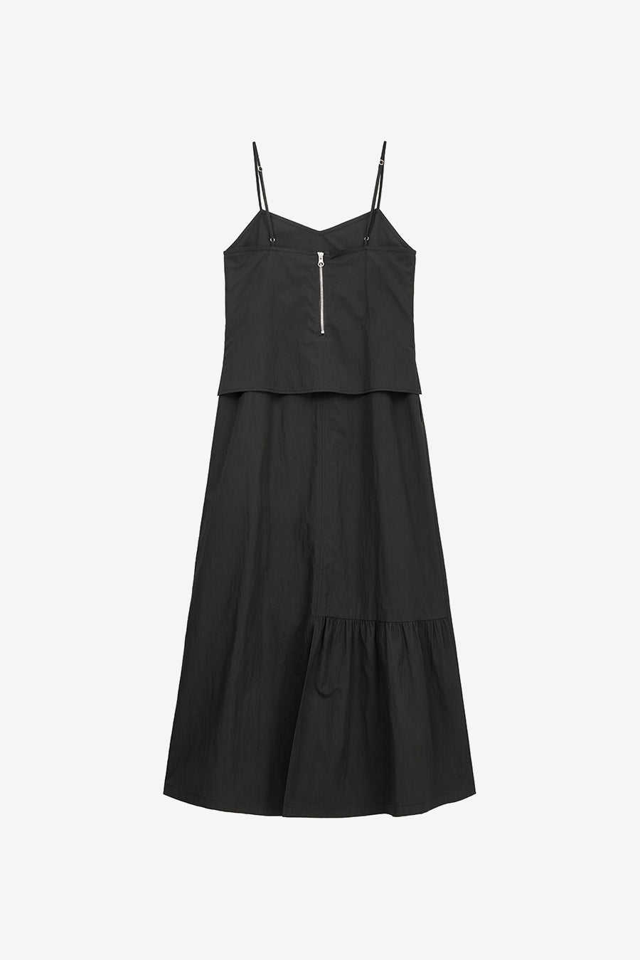 Insilence - Parachute Shirring One Piece (Black) product image 8 | TRAB K-Fashion Australia