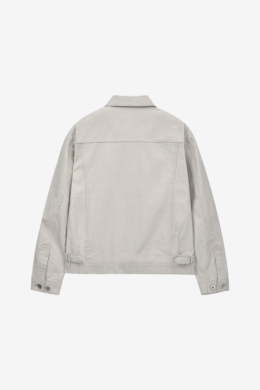 Insilence - Dust Trail Western Denim Jacket (Oatmeal) product image 8 | TRAB K-Fashion Australia