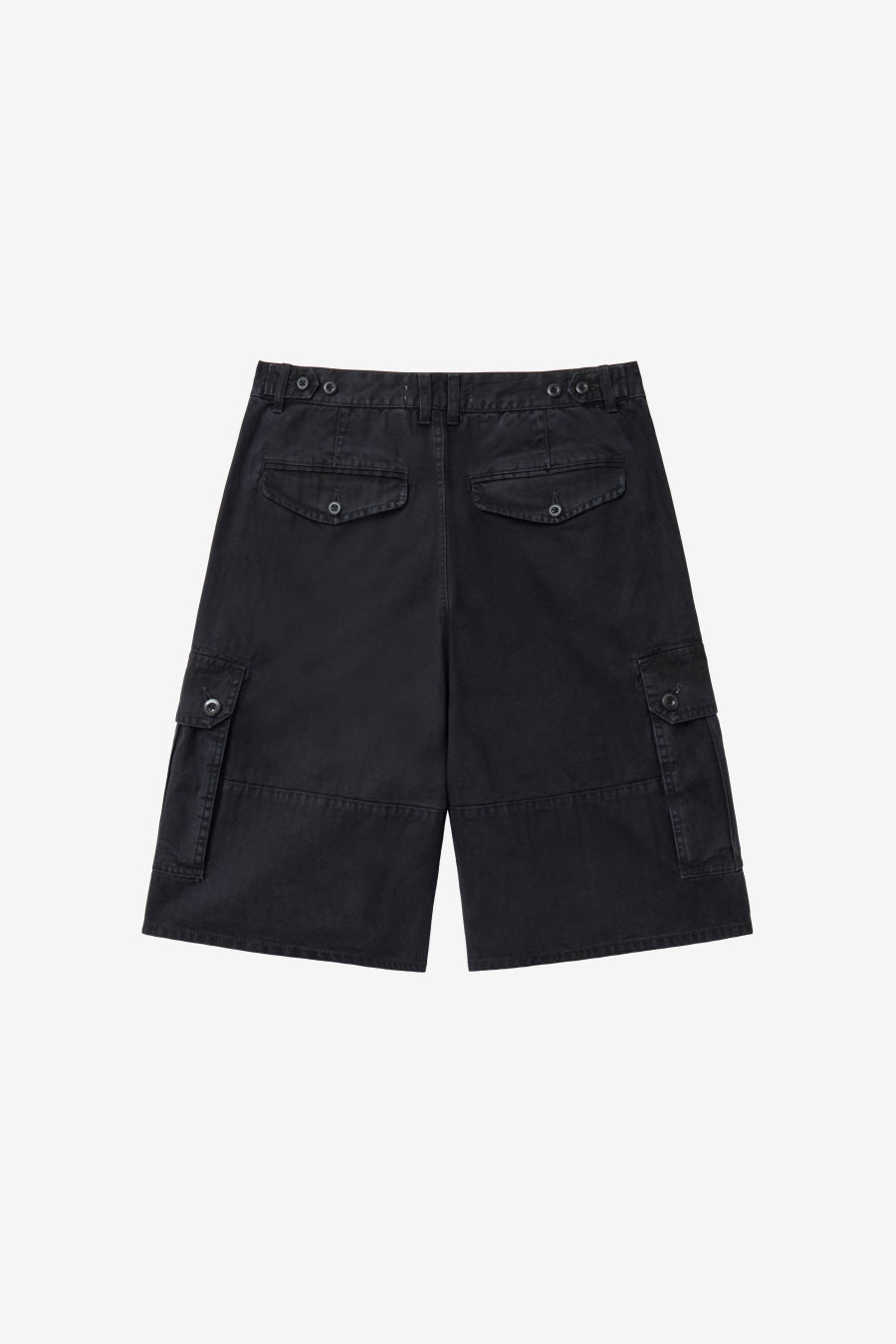 Insilence - HBT Cargo Shorts (Washed Black) product image 8 | TRAB K-Fashion Australia