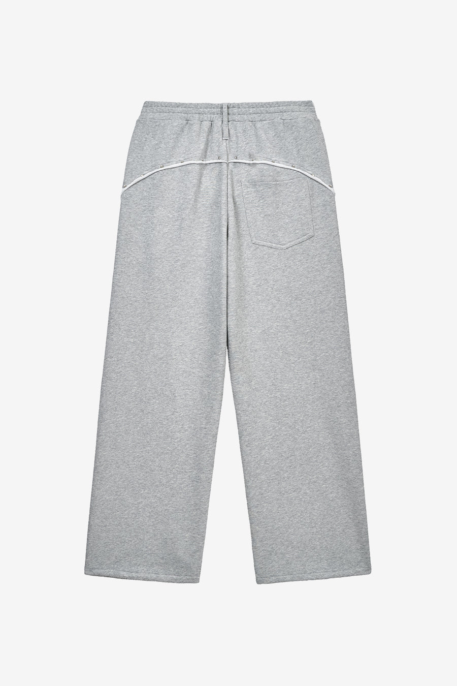 Insilence - Stud Sweat Pants (Melange Grey) product image 8 | TRAB K-Fashion Australia