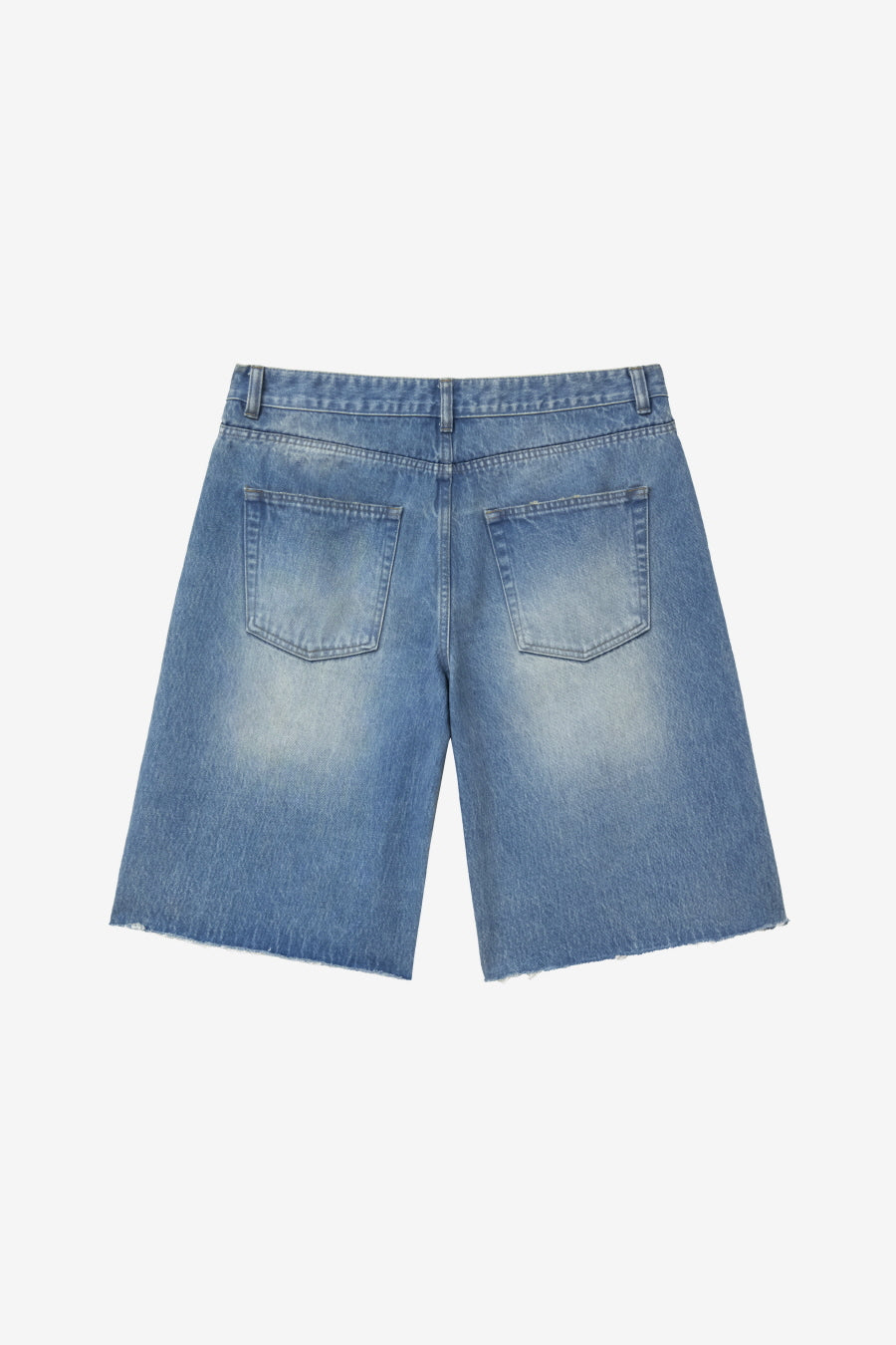 Insilence - Distressed Denim Shorts (Blue) product image 6 | TRAB K-Fashion Australia