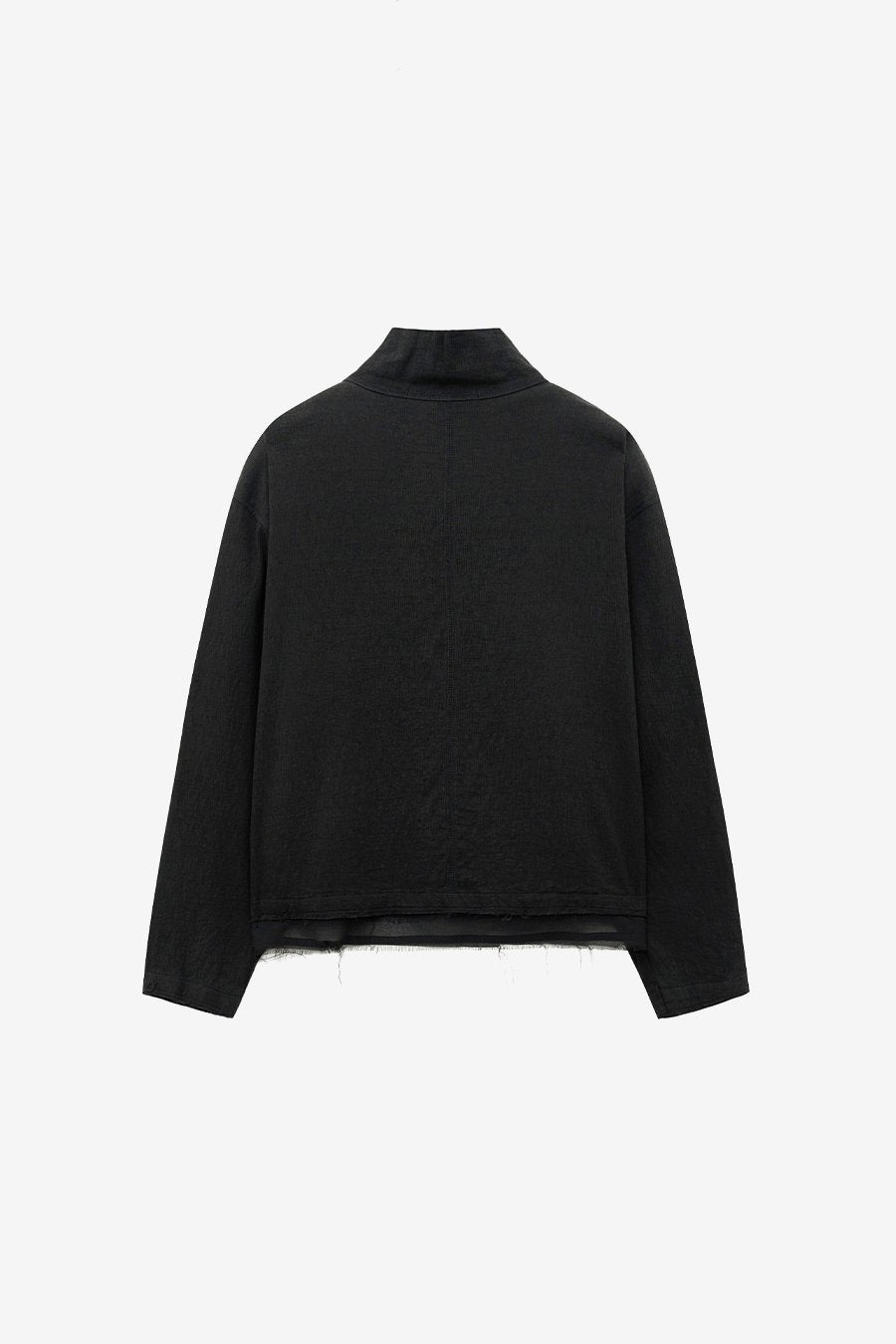 Insilence - Natural Shrunk Jumper (Black) product image 8 | TRAB K-Fashion Australia