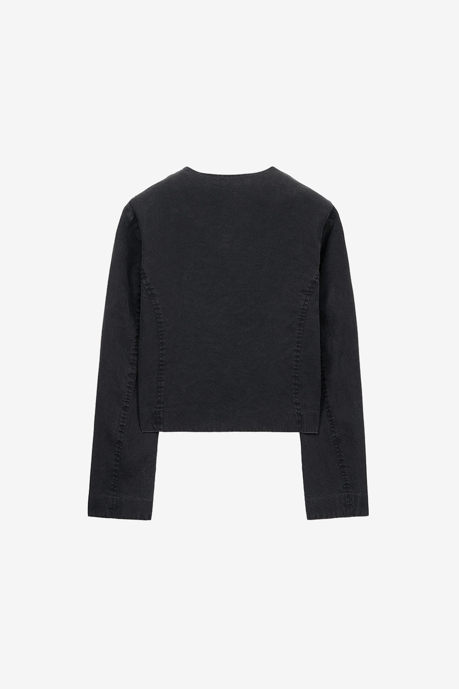 Insilence - Washed Strap Jacket (Washed Black) product image 10 | TRAB K-Fashion Australia