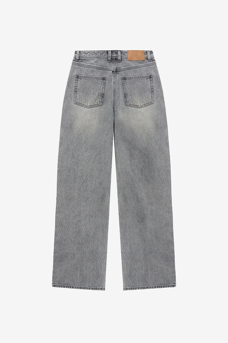 Insilence - Broken Twill Straight Jeans (Light Grey) product image 10 | TRAB K-Fashion Australia