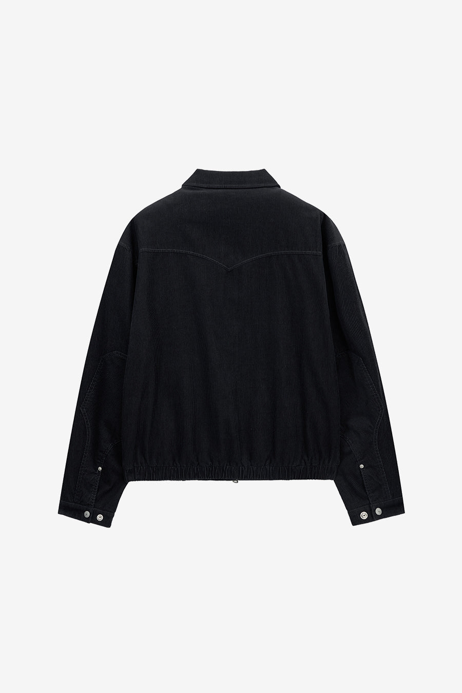 Insilence - Organic Cotton Cord Rodeo Jacket (Black) product image 6 | TRAB K-Fashion Australia