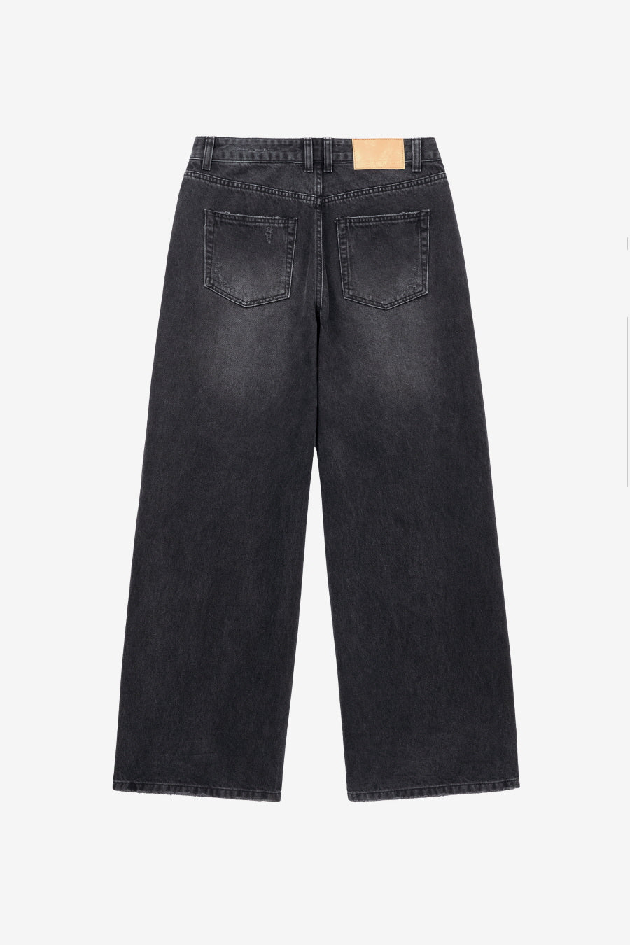 Insilence - Low Waist Wide Jeans (Washed Black) product image 8 | TRAB K-Fashion Australia