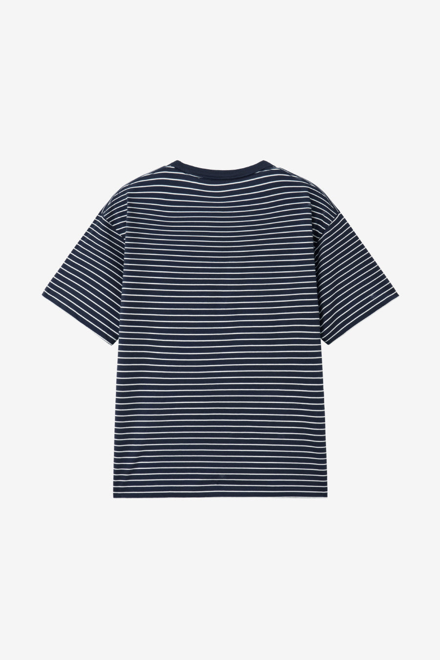 Insilence - Striped T-shirt (Navy) product image 8 | TRAB K-Fashion Australia