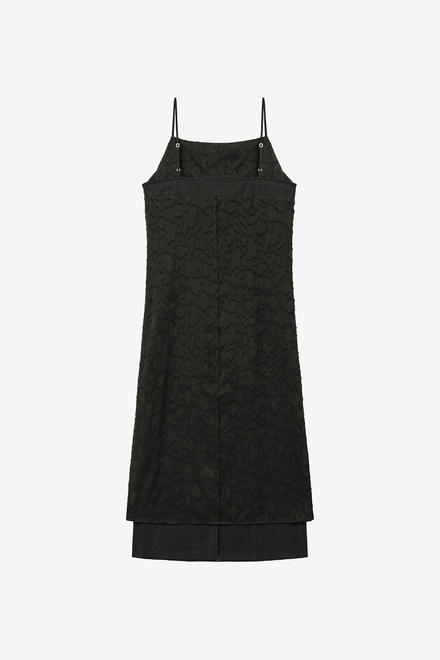Insilence - Textured Jacquard Dress (Black) product image 8 | TRAB K-Fashion Australia
