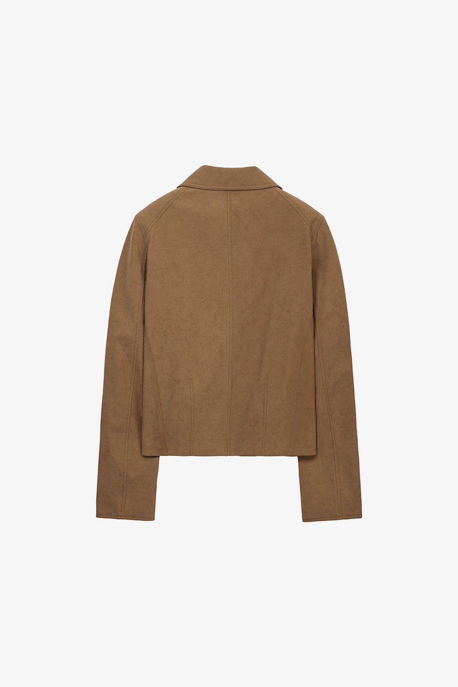 Insilence - Vintage Faux Suede Jacket (Camel) product image 6 | TRAB K-Fashion Australia