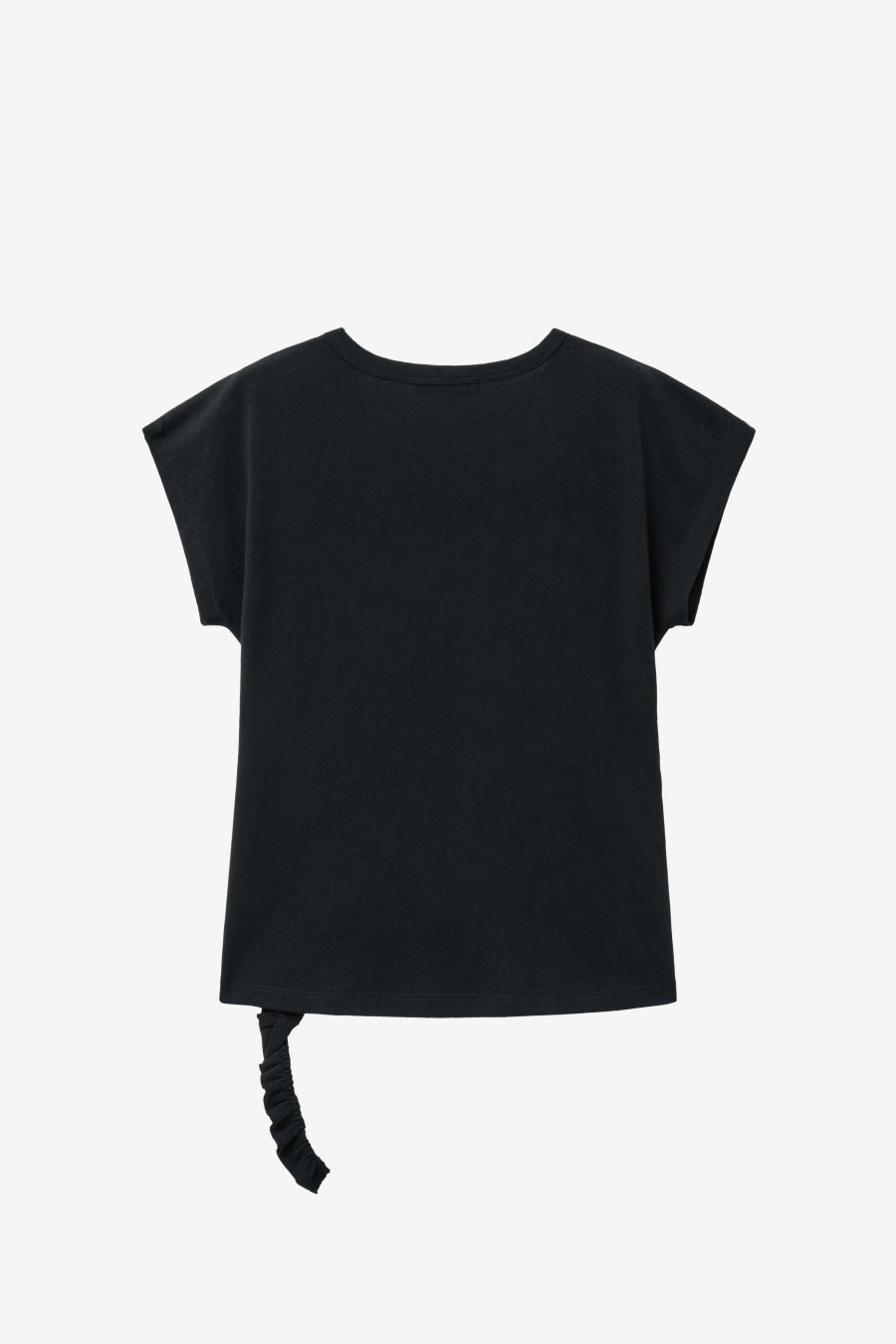 Insilence - Frill Strap Pigment Top (Black) product image 8 | TRAB K-Fashion Australia