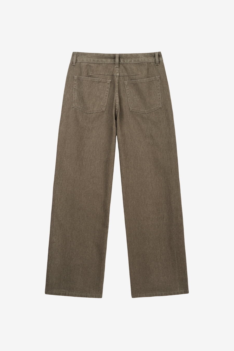 Insilence - Curved Cation Denim (Khaki) product image 8 | TRAB K-Fashion Australia