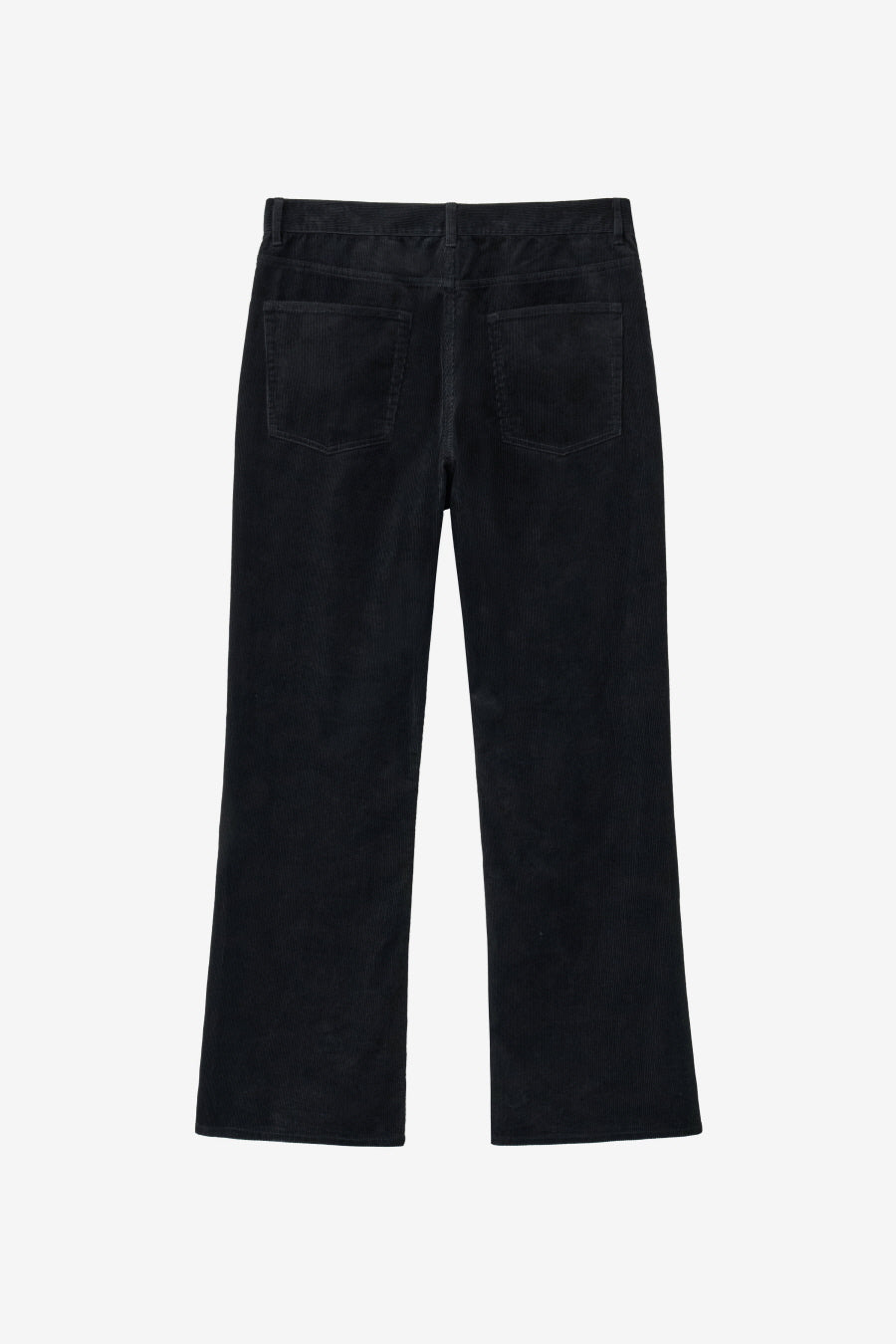 Insilence - Corduroy SemiFlare Pants (Black) product image 6 | TRAB K-Fashion Australia
