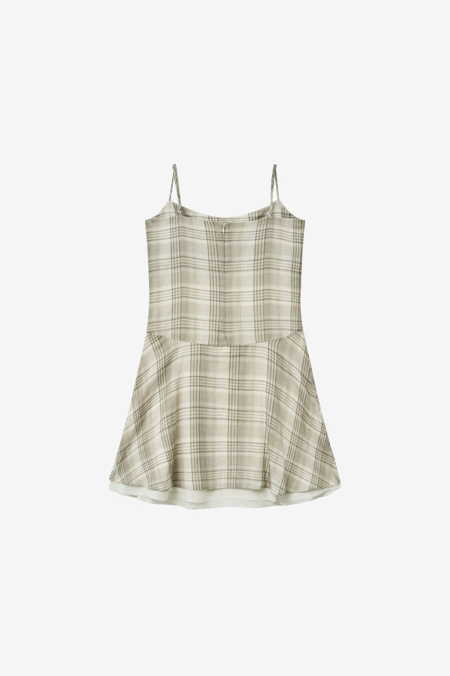 Insilence - Check Mini Dress (Beige) product image 8 | TRAB K-Fashion Australia