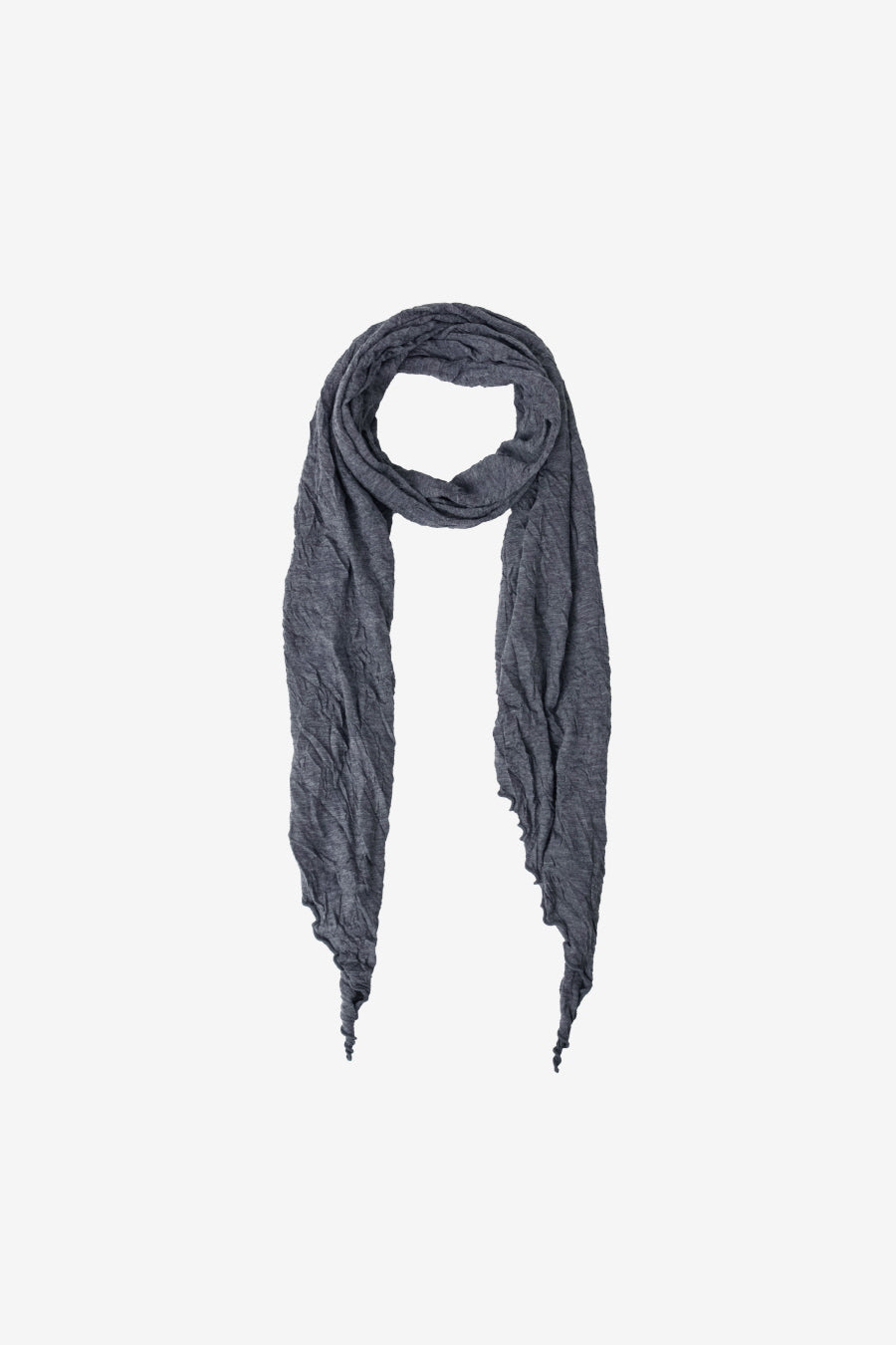 Insilence - Creased Scarf (Charcoal) product image 6 | TRAB K-Fashion Australia