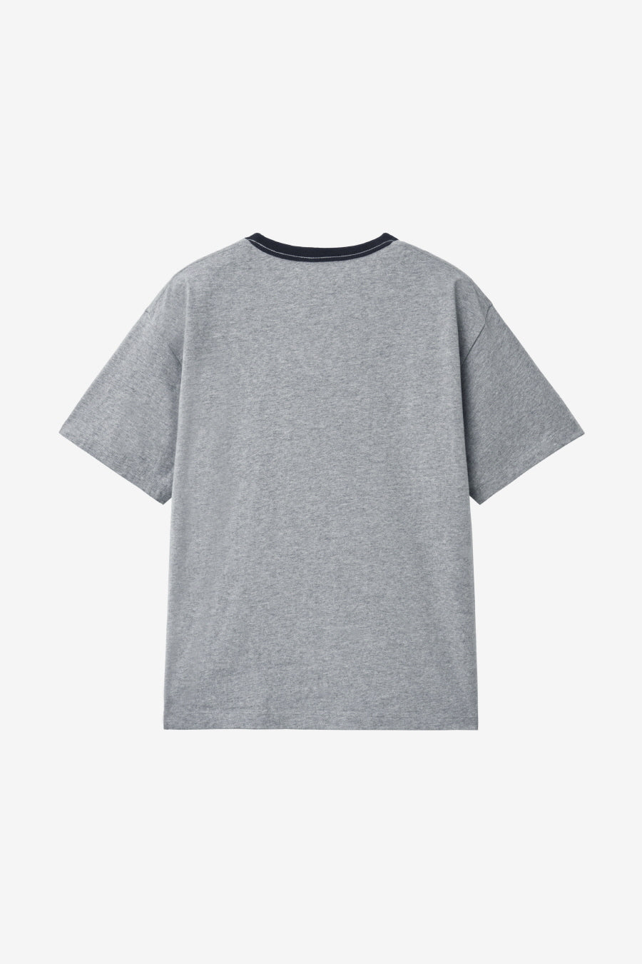 Insilence - Knotted Graphic T-shirt (Melange Grey) product image 8 | TRAB K-Fashion Australia