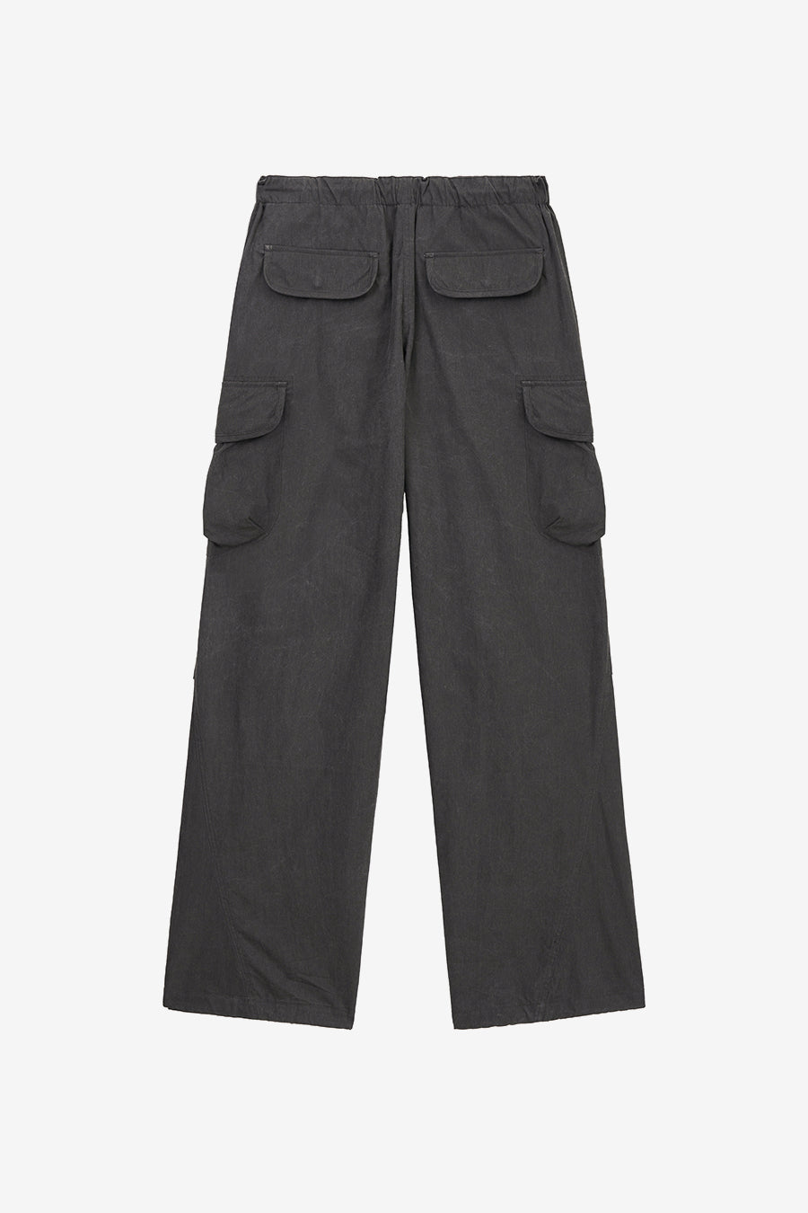 Insilence - Ashed Semi-Wide Cargo Pants (Charcoal) product image 8 | TRAB K-Fashion Australia