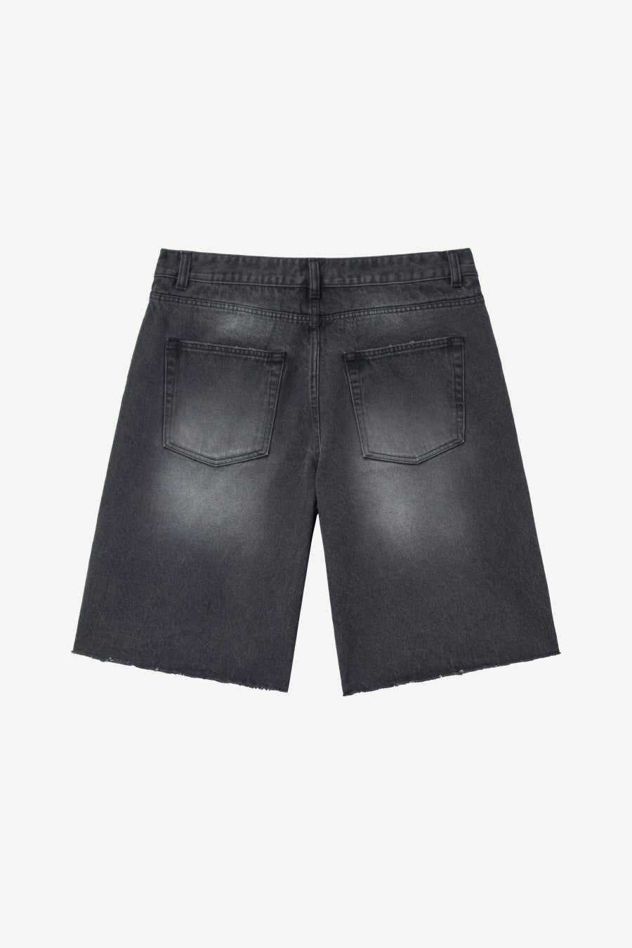 Insilence - Distressed Denim Shorts (Black) product image 8 | TRAB K-Fashion Australia