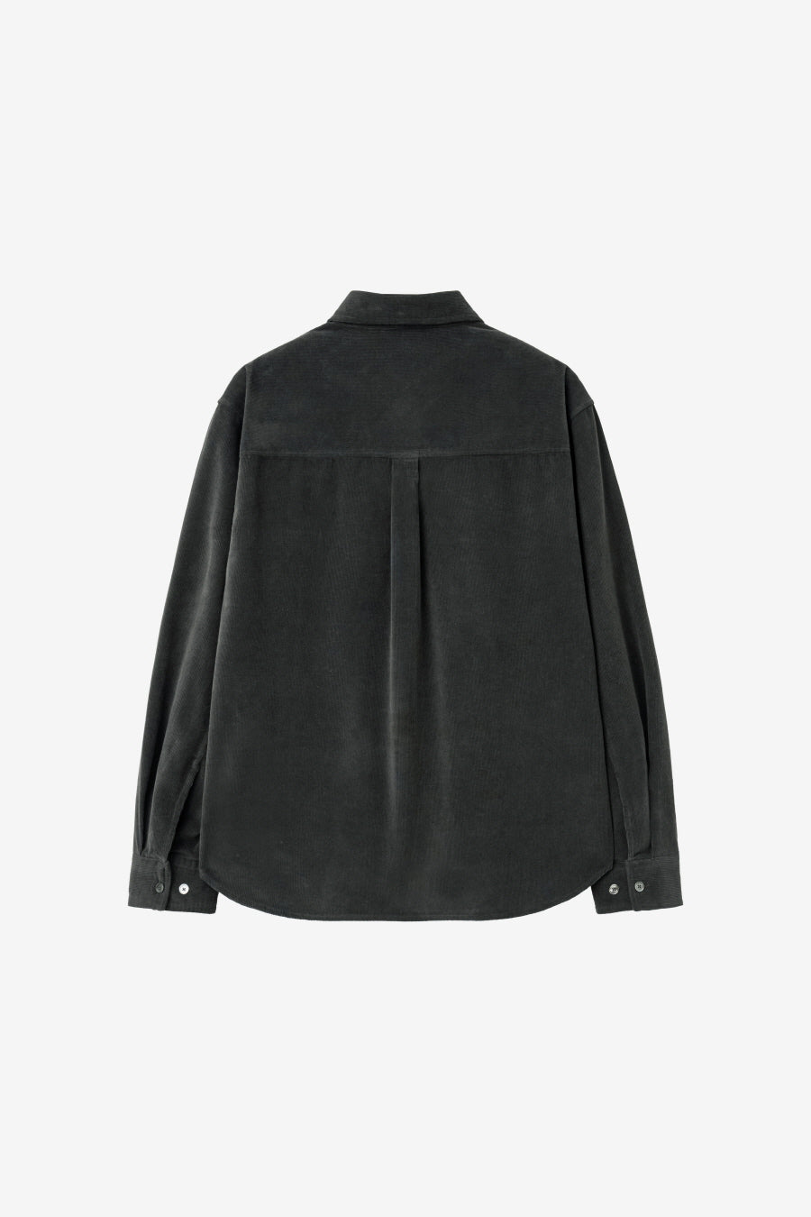 Insilence - Corduroy Two-Pocket Shirt (Charcoal) product image 8 | TRAB K-Fashion Australia