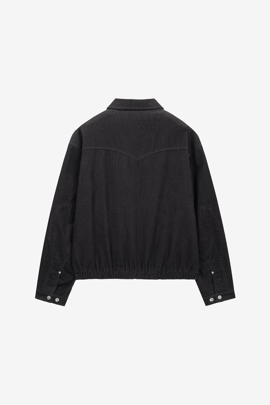 Insilence - Organic Cotton Cord Rodeo Jacket (Dark Brown) product image 6 | TRAB K-Fashion Australia