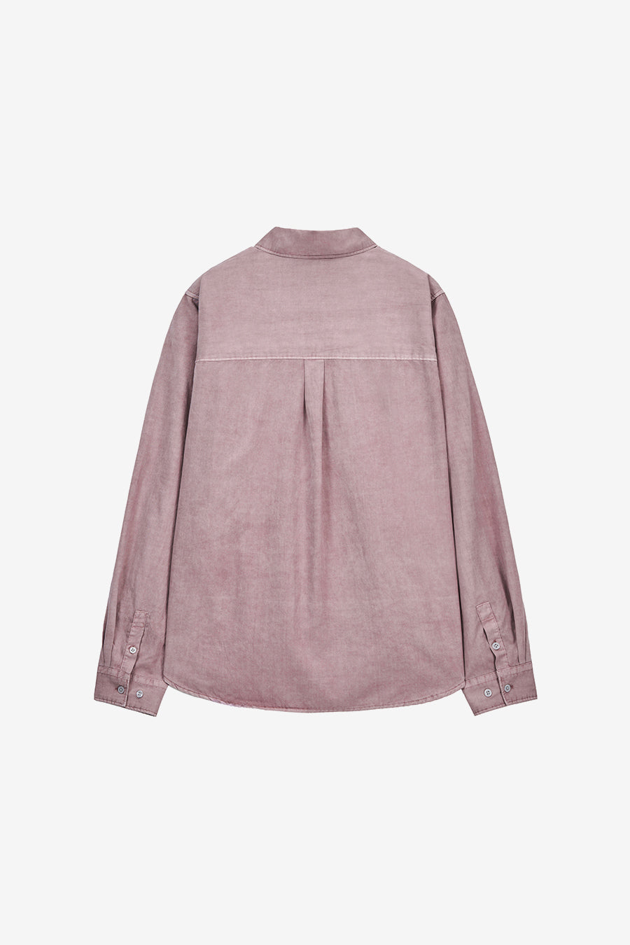 Insilence - Tencel Dyed Shirt (Ash Pink) product image 8 | TRAB K-Fashion Australia