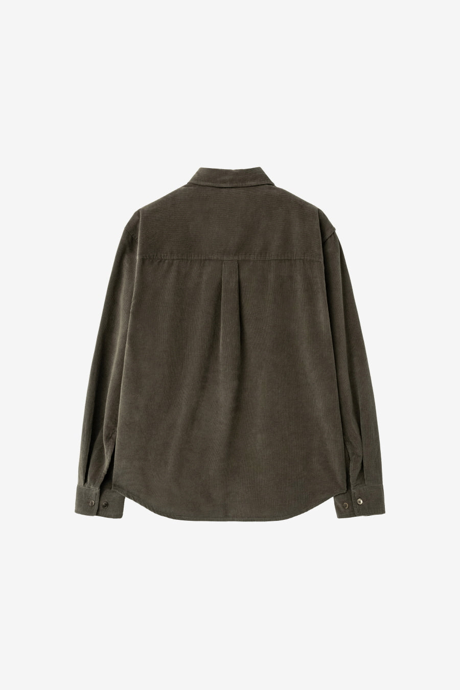 Insilence - Corduroy Two-Pocket Shirt (Brown) product image 8 | TRAB K-Fashion Australia