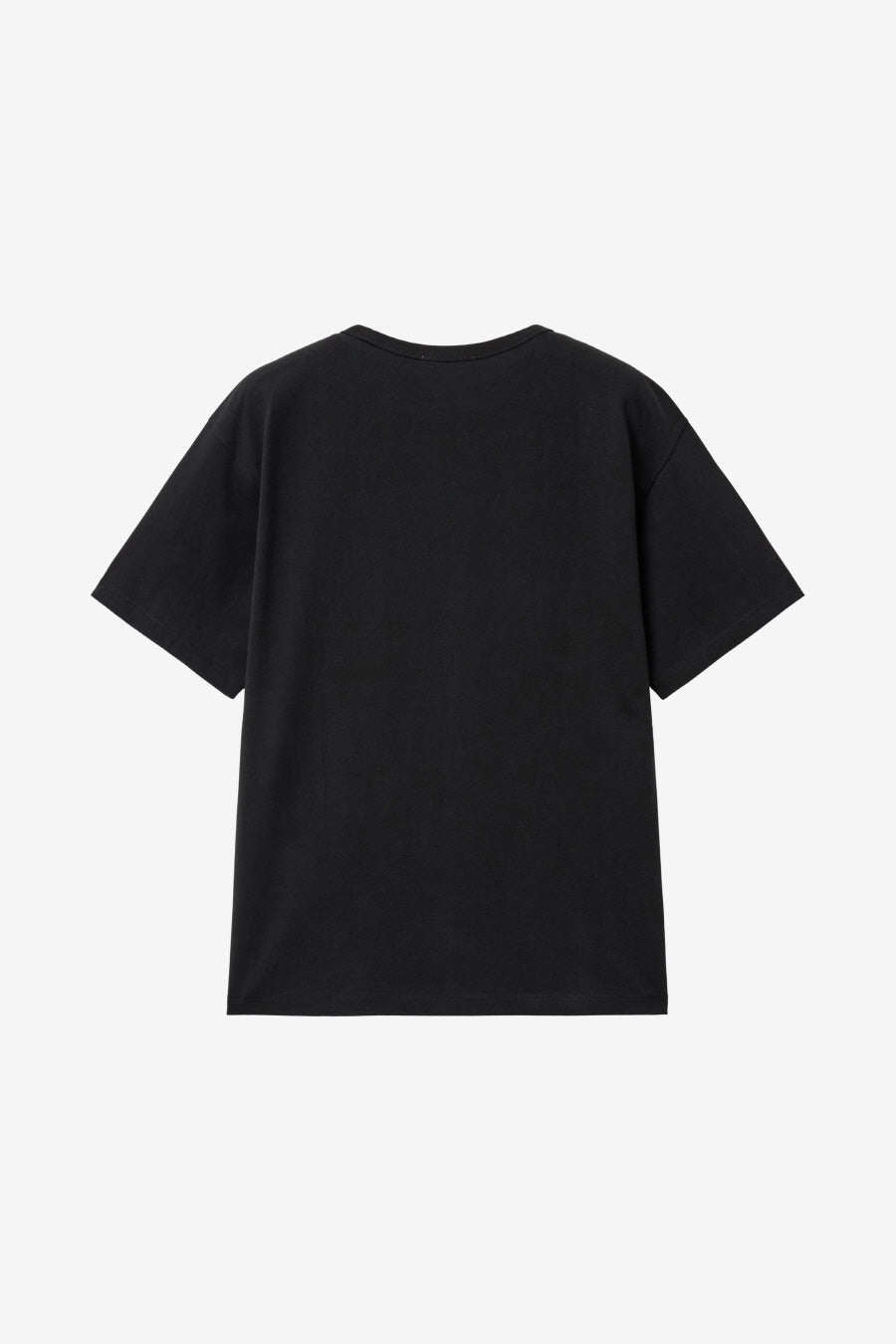 Insilence - Scoop Neck Pocket Short Sleeve (Black) product image 8 | TRAB K-Fashion Australia