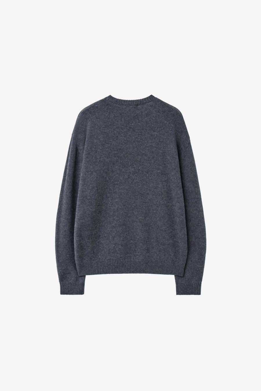 Insilence - Gusset Wool Crew Neck Pullover (Grey) product image 6 | TRAB K-Fashion Australia