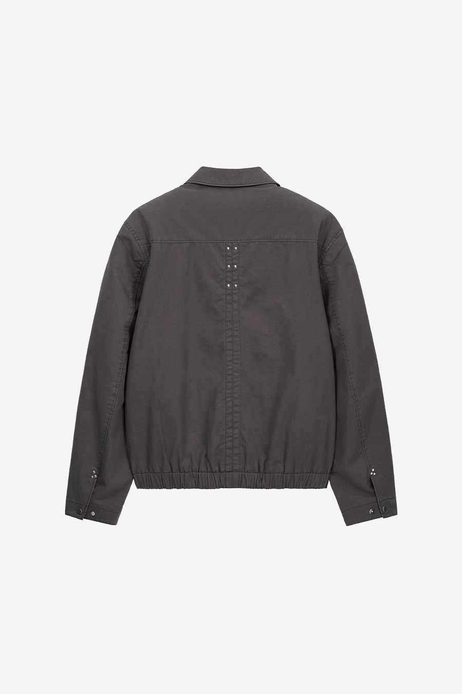 Insilence - Stud Cotton Blouson (Brown) product image 8 | TRAB K-Fashion Australia