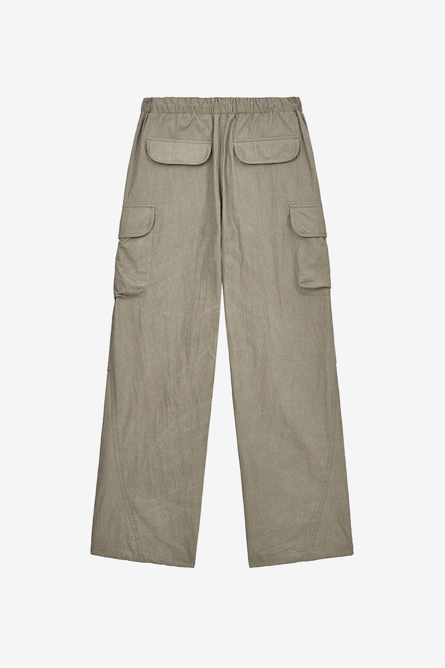 Insilence - Ashed Semi-Wide Cargo Pants (Ash Beige) product image 8 | TRAB K-Fashion Australia