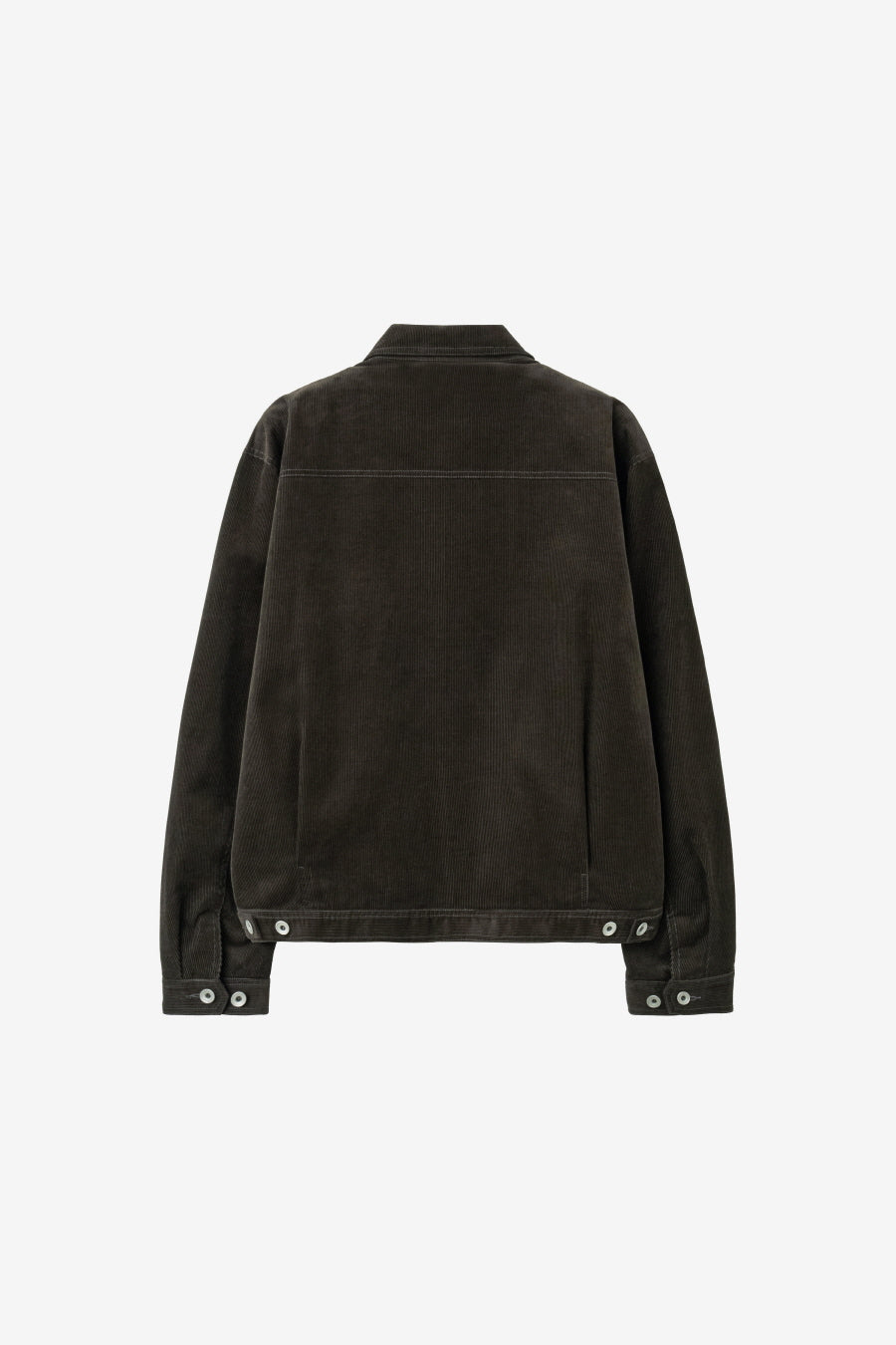 Insilence - Corduroy Trucker Jacket (Brown) product image 8 | TRAB K-Fashion Australia