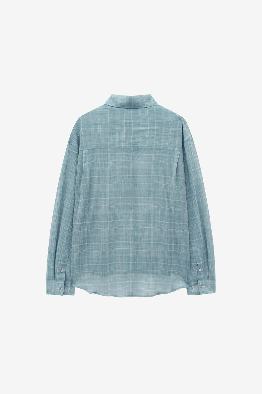 Insilence - Damaged Seer Check Shirts (Mint) product image 6 | TRAB K-Fashion Australia