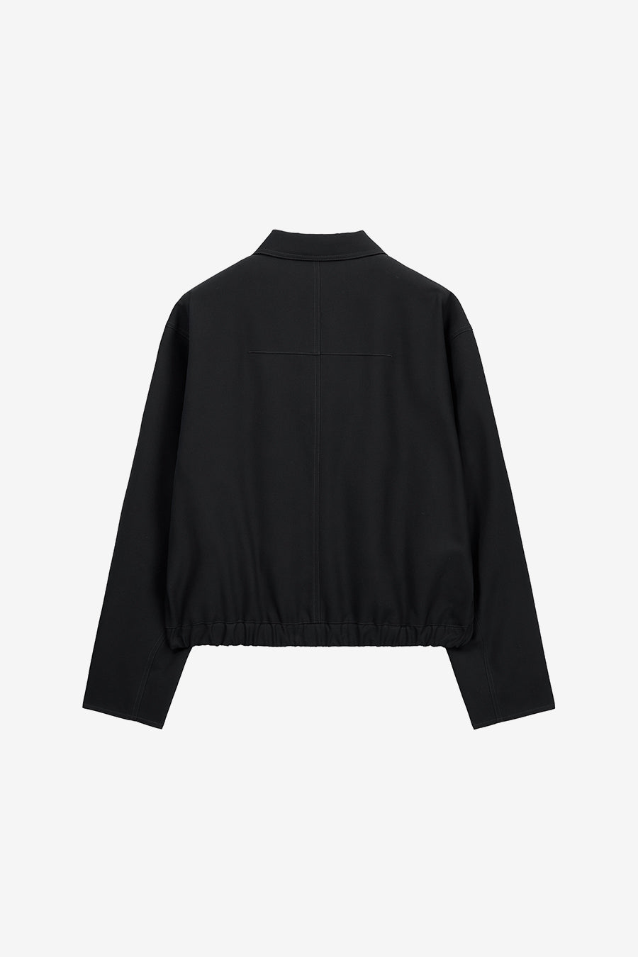 Insilence - Wool Drizzler Blouson (Black) product image 10 | TRAB K-Fashion Australia
