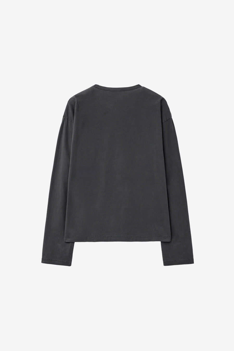 Insilence - Light Pitch Pocket Long Sleeve (Charcoal) product image 6 | TRAB K-Fashion Australia
