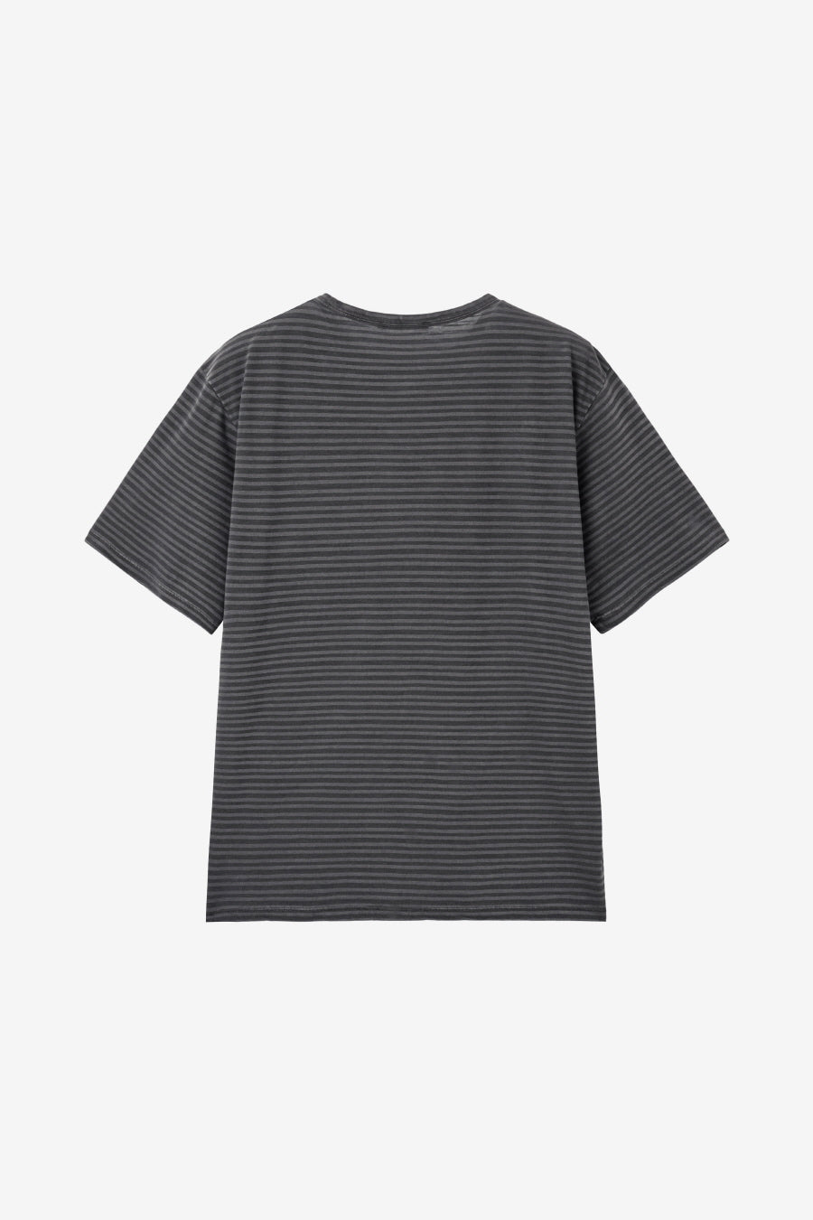 Insilence - Striped Dyed T-shirt (Charcoal) product image 8 | TRAB K-Fashion Australia