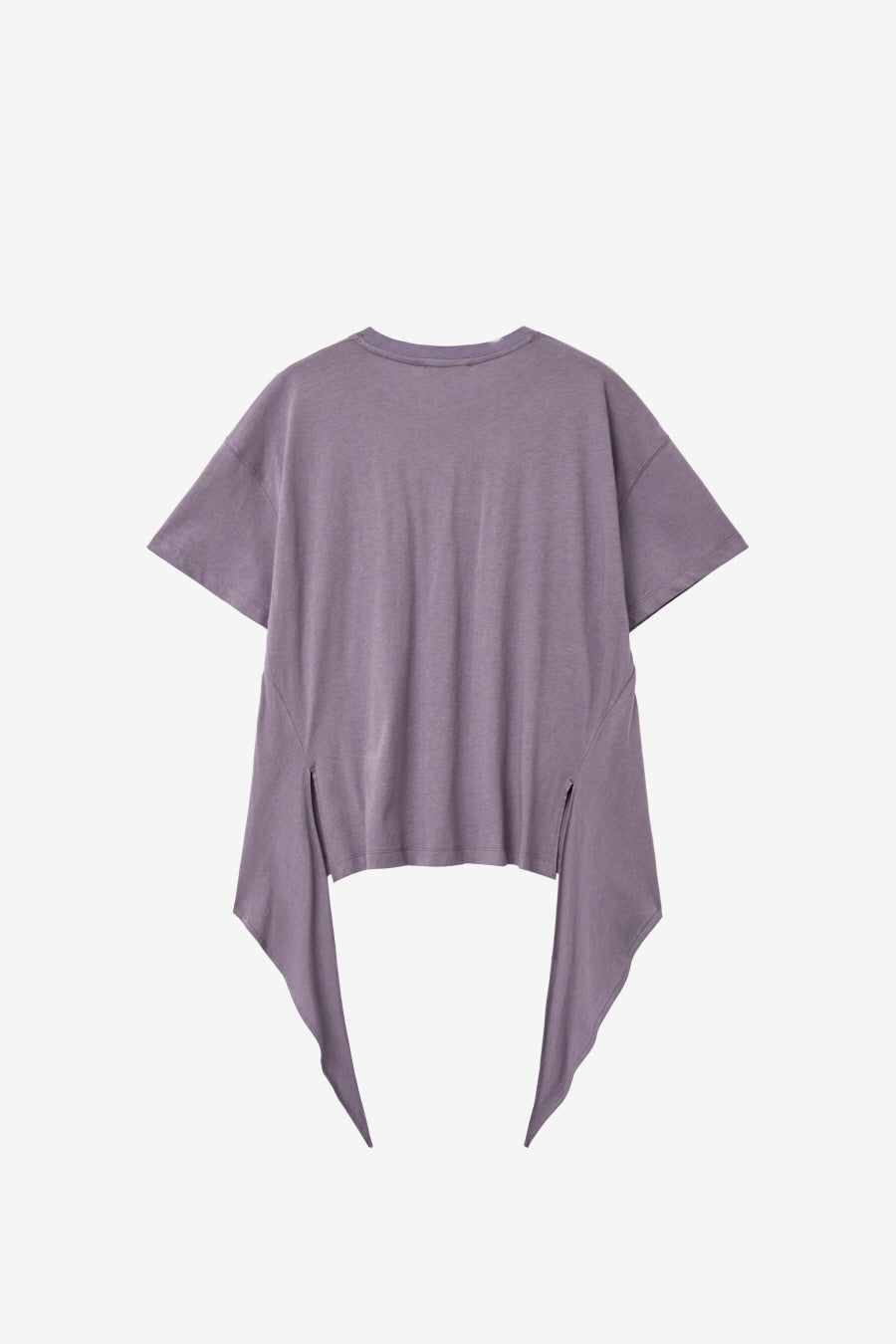Insilence - Knotted Graphic T-Shirt (Dusty Purple) product image 10 | TRAB K-Fashion Australia