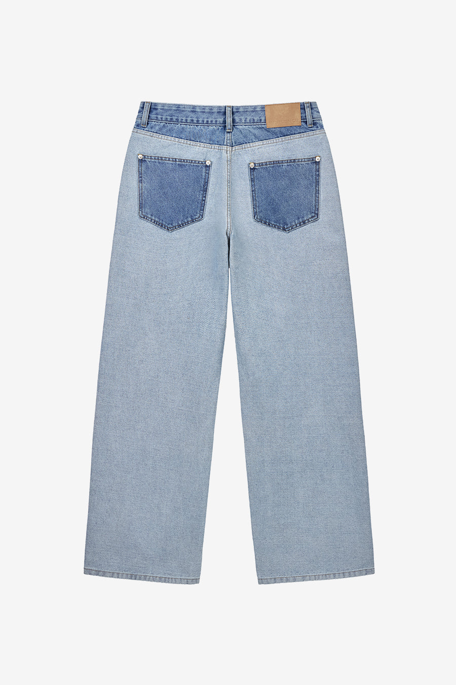 Insilence - Reverse Straight Denim (Blue) product image 8 | TRAB K-Fashion Australia