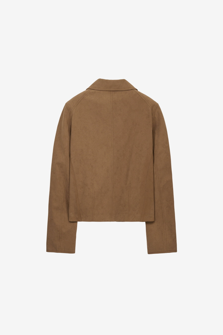 Insilence - Vintage Faux Suede Jacket (Camel) product image 8 | TRAB K-Fashion Australia