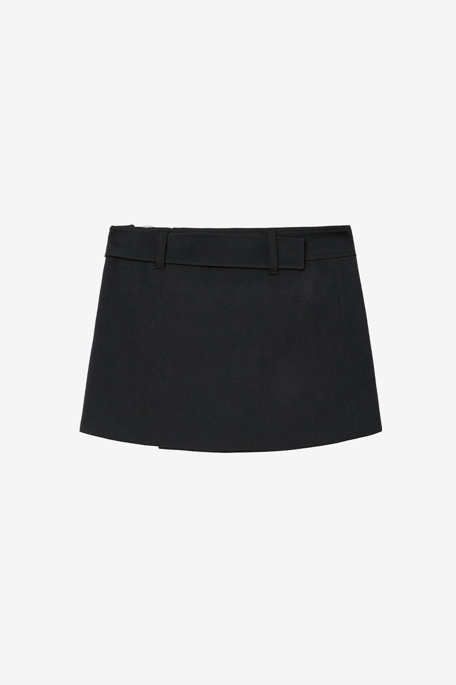 Insilence - Layered Belt Skirt (Black) product image 10 | TRAB K-Fashion Australia