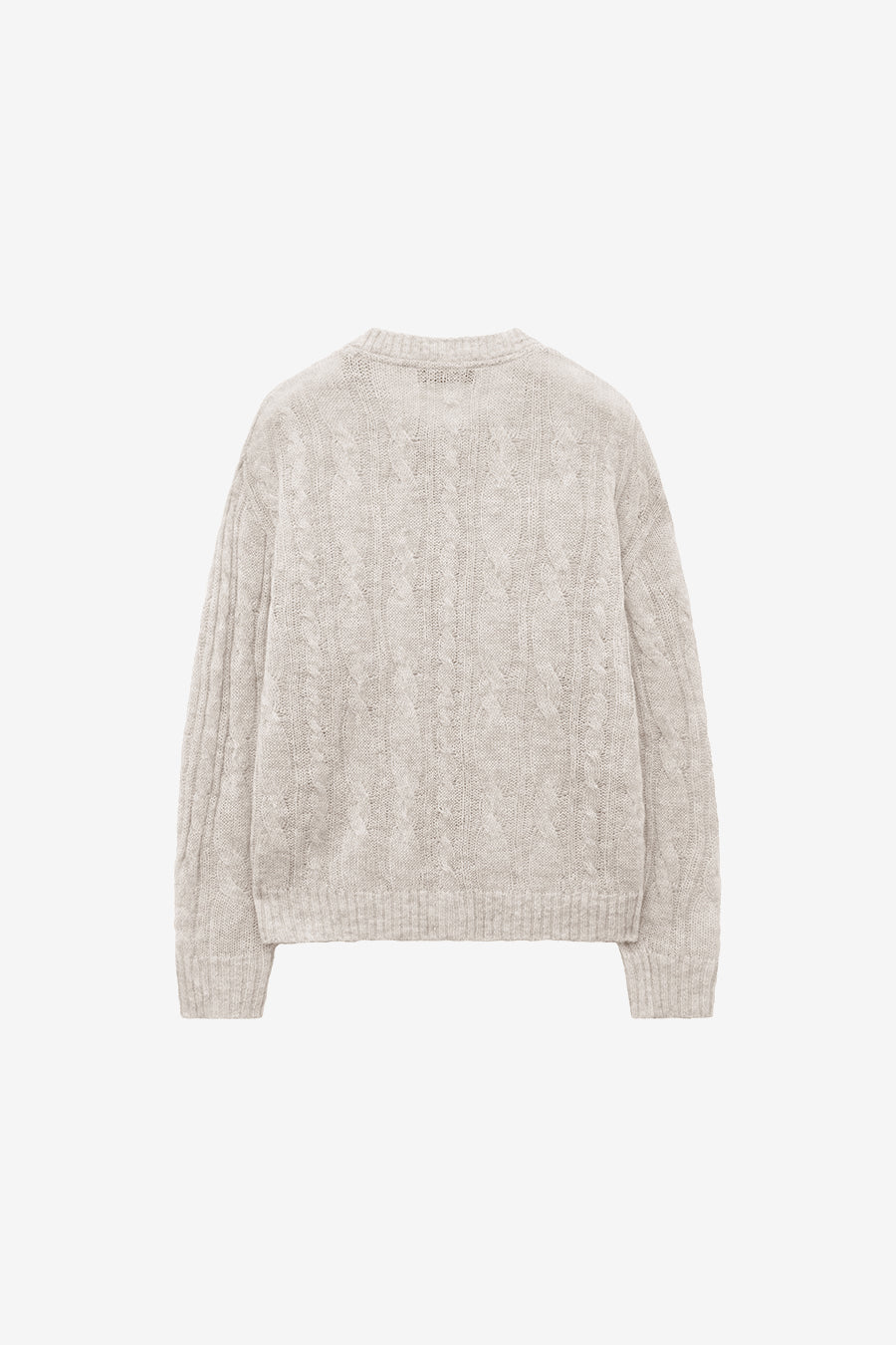 Insilence - Seared Cable Cardigan (Light Beige) product image 8 | TRAB K-Fashion Australia