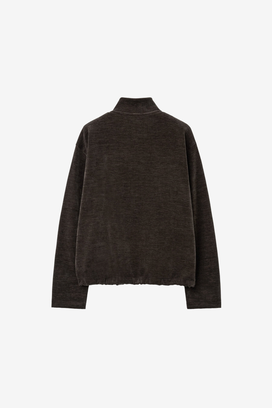 Insilence - High-neck Zip-up Jacket (Brown) product image 8 | TRAB K-Fashion Australia